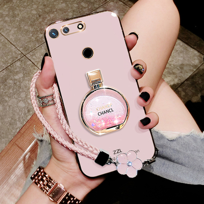 华为荣耀V20硅胶带支架全包新款