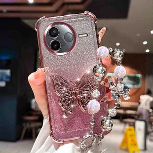 适用小米civi5pro手机壳cicv5por保护硅胶套25067PYE3C镜头全包防摔透明软壳3D蝴蝶带支架civ5女款高级感新款