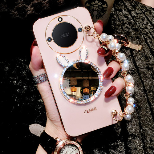 华为荣耀X40硅胶镶钻全包新款