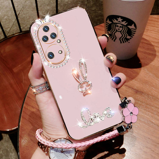 华为P50手机壳网红ABR一AL00镜头全包P50pro.新款保护P50硅胶套镶钻JAD防摔个性60软壳透明por超薄高级感女款