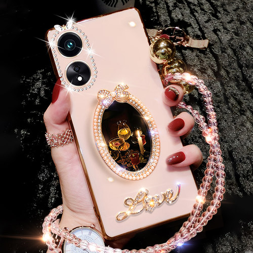 .oppoA58X硅胶补妆镜网红新款