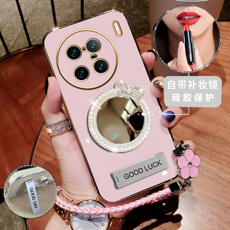 硅胶新款vivo补妆镜支架x90Pro+