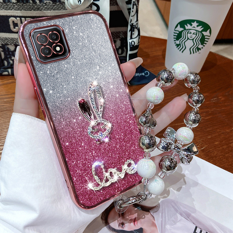 oppoA72硅胶镶钻网红新款