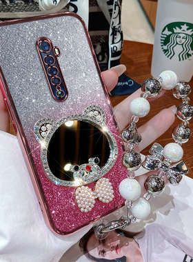 oppo Reno2手机壳PCKM80新款保护套reno2z外壳防摔poopren02z全包硅胶opopreon2z镜子opp0pp0pp潮6.5英寸女款