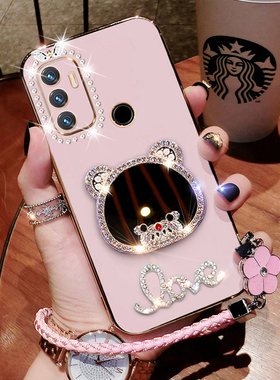 oppoA32手机壳新款opp0 A32保护硅胶套PDVM00全包镜面oppa防摔opopa软壳0pp0opopa个性opoa潮女网红ins风可爱