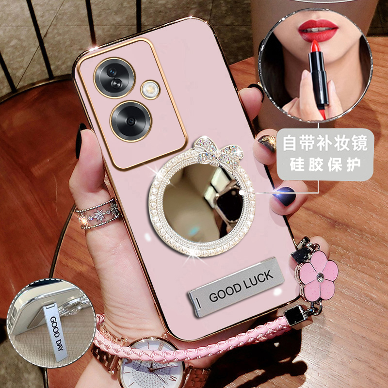 硅胶新款oppo防摔补妆镜A1s