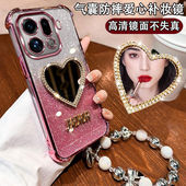 适用oppofindx9手机壳findx9pro新款 保护套PLJ110全包补妆镜PLG防摔find超薄软壳por男女oppo高级感oppox新款