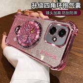 适用华为DNN一AN00硅胶自带镜头膜荣耀400手机壳新款 honor400pro保护套带支架DNP全包气囊防摔p透明软por女款