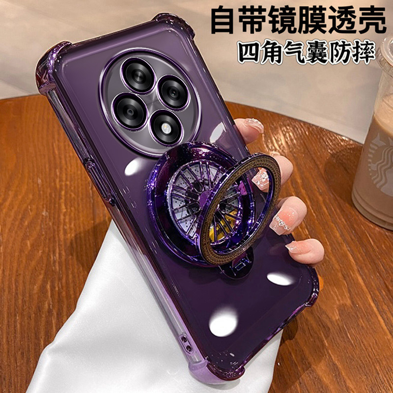 OPPOA3pro手机壳PJY110软壳防摔oppo保护A3por硅胶套带支架5G镜头全包0pp0透明男女pr0高级感oppopjy个性新款