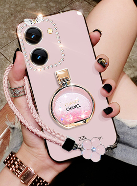 vivoY100手机壳Y100新款vivo5G硅胶vovoy保护套viv0全包防摔vivov有V2313A软壳带支架vivi丫维沃1005外壳女潮