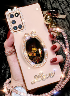 oppoA52手机壳oppo保护套A52新款硅胶PDAM10全包防摔opa软壳镜面oppa小众opp0pp0ppoA超薄opopa女潮oopoa外壳