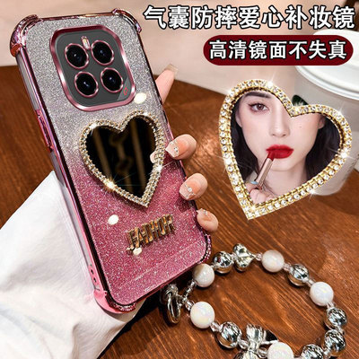 荣耀GTpro手机壳带支架镜头膜