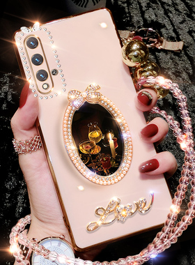 适用于华为nova5pro手机壳navo5新款硅胶SEA一AL10保护套带钻SEAAL全包novo防摔TL00外壳镜子nowa女por潮nove