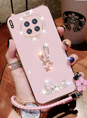 适用于华为mate30手机壳TAS一AN00新款硅胶meat30pro全包镶钻meta防摔mete软壳mt女mata三十高档TASAN魅特mat