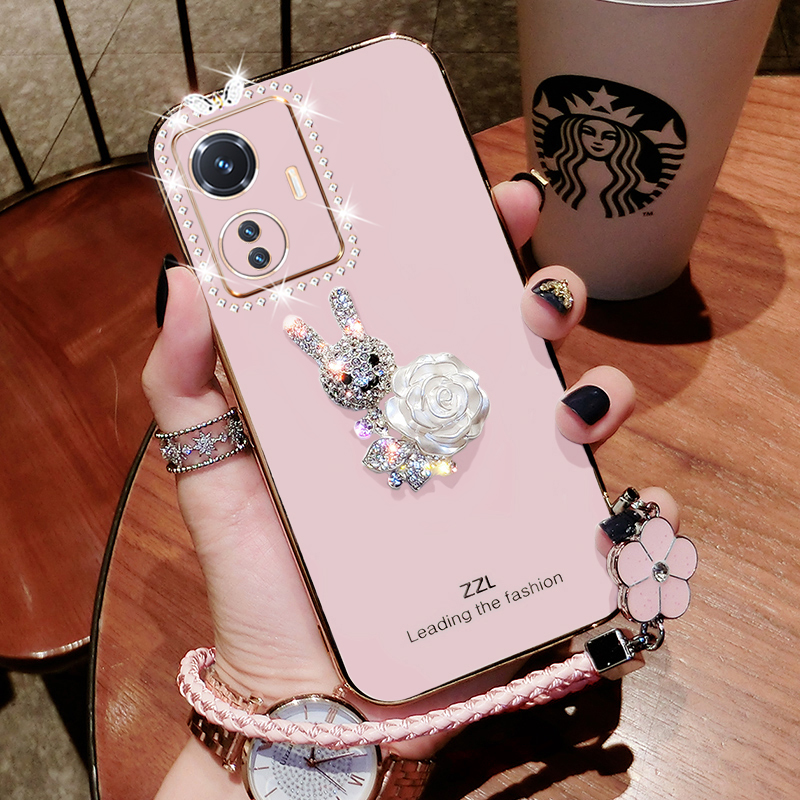 vivoy77e硅胶镶钻全包新款