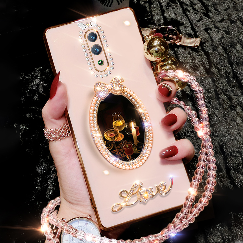 opporeno硅胶镜面全包新款