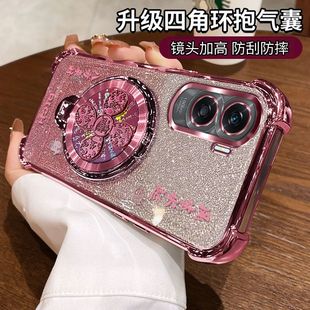 适用华为CRT一AN00手机壳CRT一ANOO硅胶全包crtan00新款带支架crtanoo保护套荣耀X50i外壳专用防摔X50l后壳女