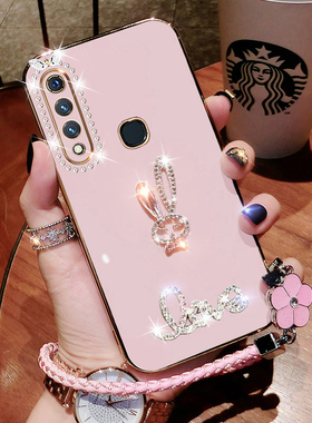vivoz5x手机壳vivo z5新款硅胶x712版全包防摔V1990A保护套镶钻1911软壳可爱vovoz外壳viviz女潮vivozx高质感