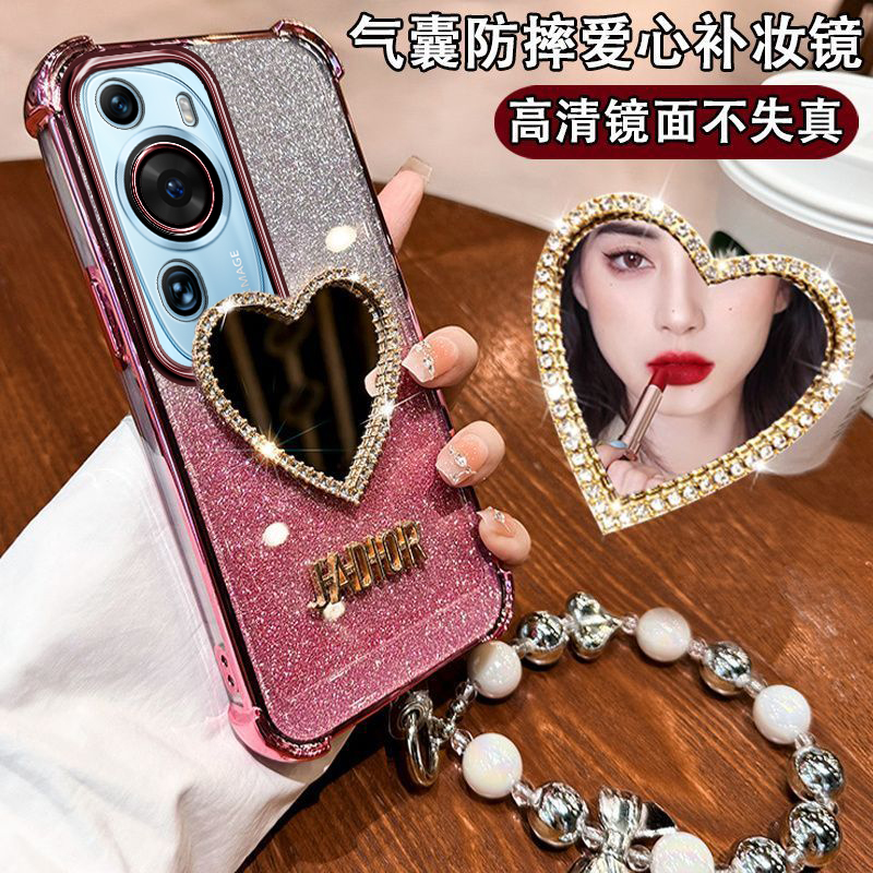 华为P60Art防摔闪粉款手机壳