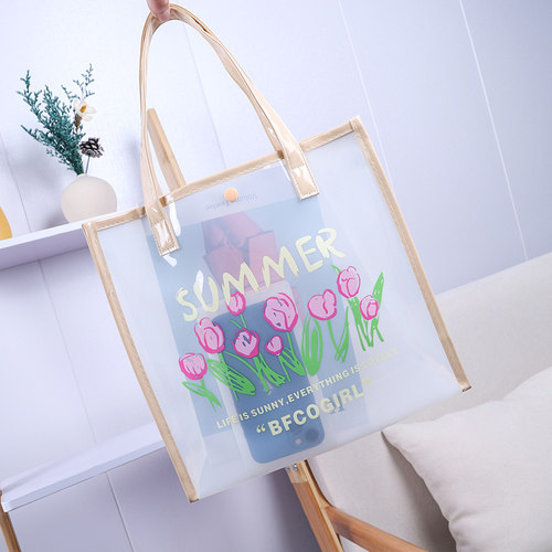 尚盈单肩手提手拎包高颜值郁金香