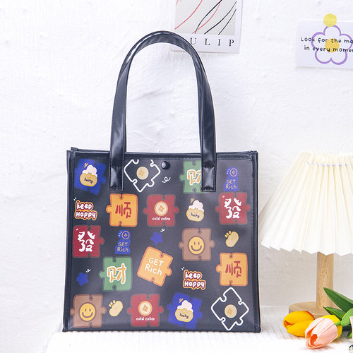 发财pe磨砂手提果冻包