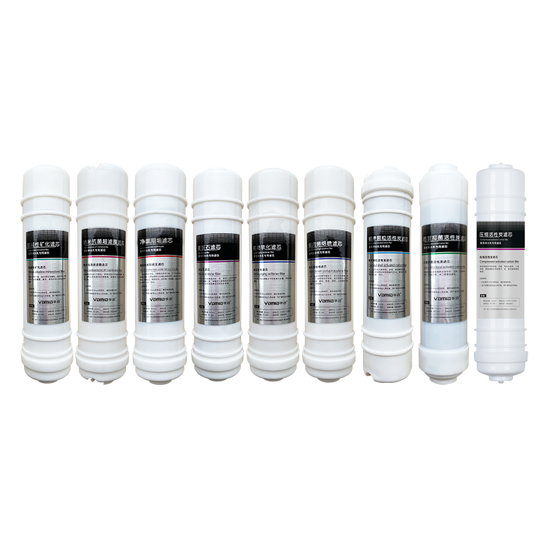 泉露净水器滤芯聚丙烯熔喷椰壳压缩后置活性炭超滤膜五级PP棉滤芯