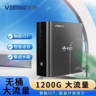 原P130E款 扁豆王纯水机家用智能语音无罐直饮 1200G 华迈M8