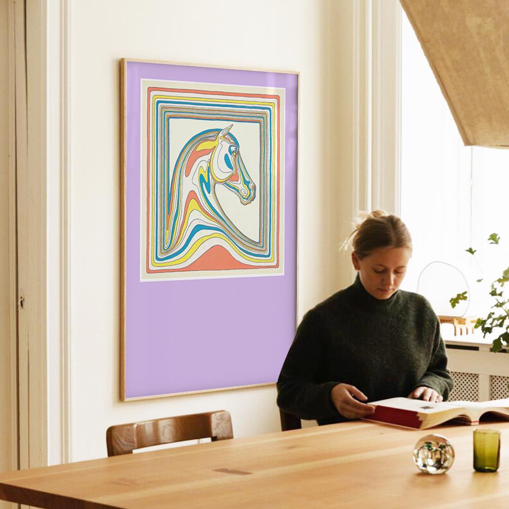 现代简约玄关走廊小众艺术ins风挂画客厅高级感沙发背景墙装饰画