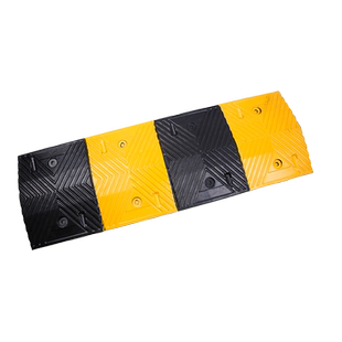 减速带橡胶道路限速缓冲带 汽车公路减速带 铸钢减速带橡塑减速垄