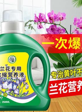 兰花专用肥兰灵王蝴蝶兰营养液通用蟹爪兰家用花肥料吊兰君子兰