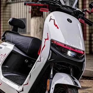 m85c 九号电动车日行灯膜改装 m95c n85c Mmax系列车灯改色膜 n70c