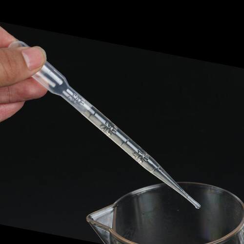 滴管 塑料 一次性塑料滴管 带刻度 巴氏吸管 2ML100支/包实验耗材