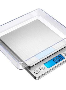 天晟i2000厨房秤烘焙称0.01g克称不锈钢电子称家用小型厨房电子秤