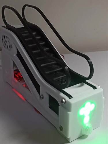 电梯玩具自动扶梯模型益智教学科学实验电梯玩具  成品 手工艺品