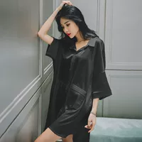 Черный карман рубашки 001 черный