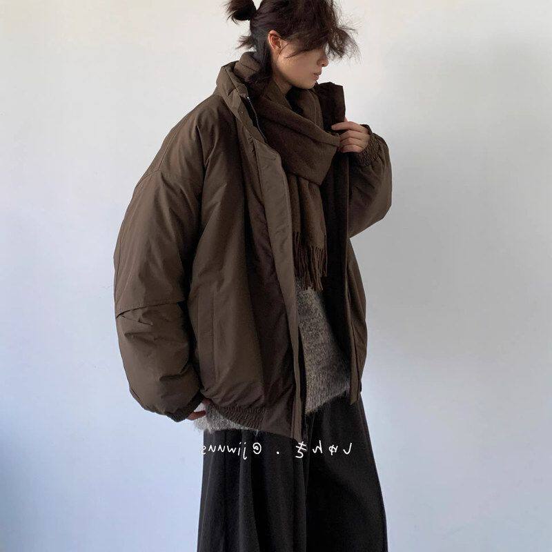 棉衣工装日系情侣装男女学生服