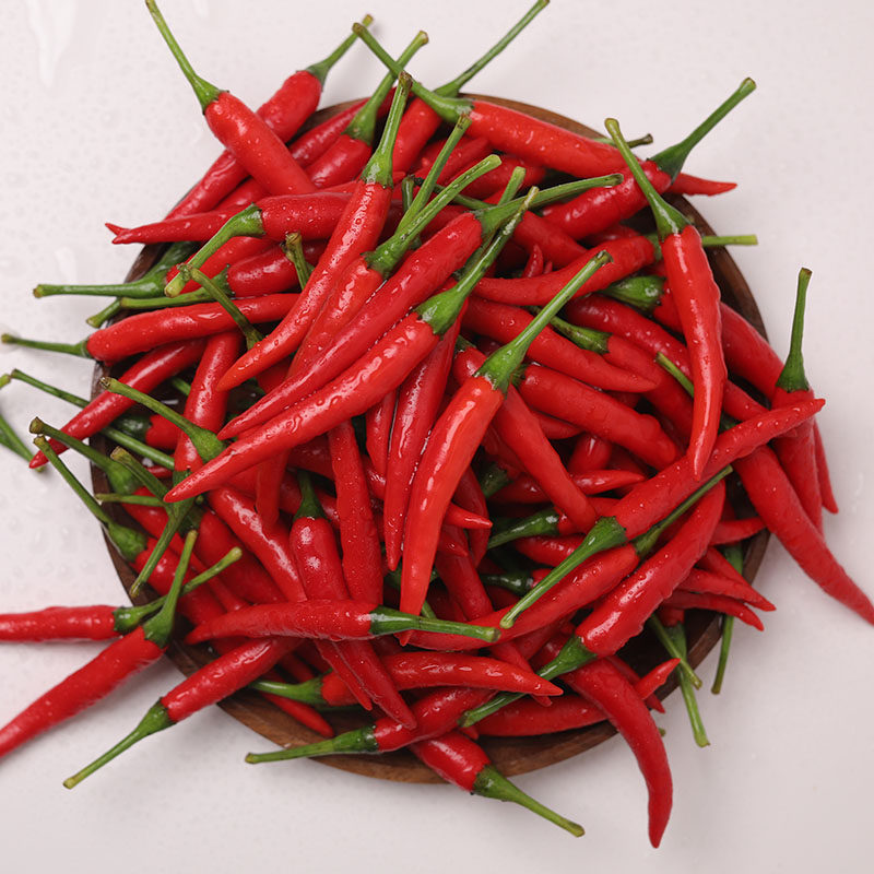 小米椒新鲜5斤特辣小米辣红尖椒朝天椒超辣蔬菜红色土辣椒指天椒