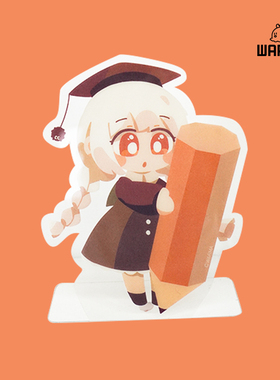 现货沃玛养鸡场warma卡通可爱pvc立式书签桌面摆件2021学生礼物