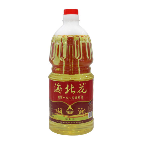海北花一级1.8升菜籽油