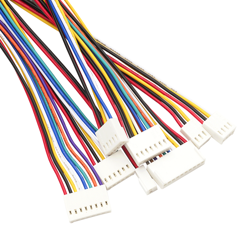 KF2510单头端子线2p3p4p5p6p7p8p9p10p12p接插头电子连接线2.54mm