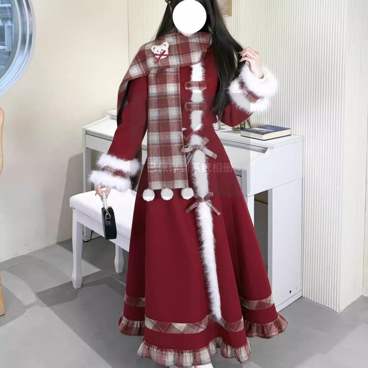 飞行日记秋冬圣诞节闺蜜拜年服