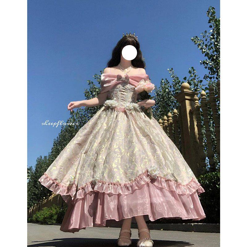 晚礼服2025新款超粉洛丽塔公主裙可爱学生日成人礼日常甜美连衣裙,模玩/动漫/周边/娃圈三坑/桌游,lolita洛丽塔/软妹装/洋装,淘宝优惠券,粉丝福利购,淘宝优惠卷