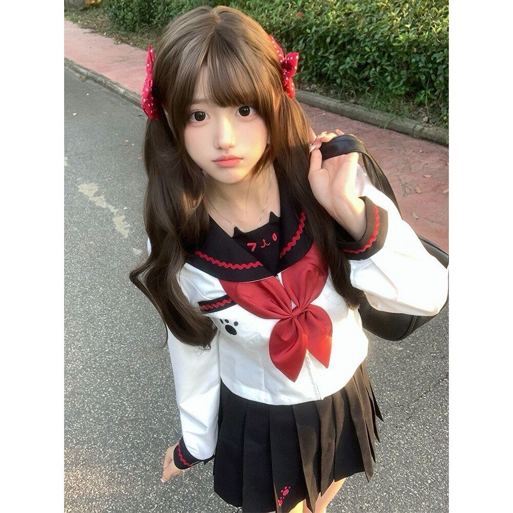 妖言兔兔【兔兔喵】jk原创水手服可爱学生校园风日系秋季制服正版