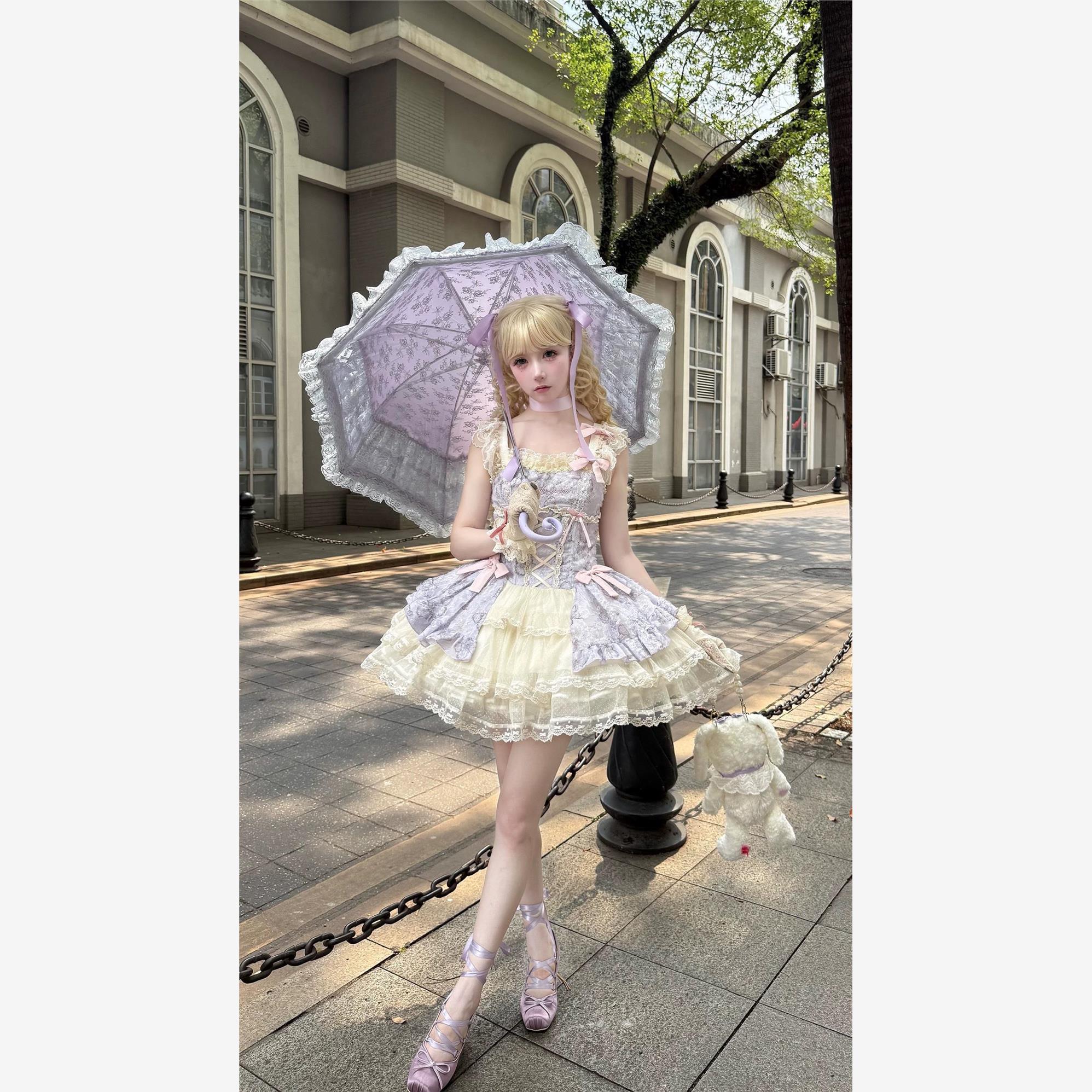 夏时蝶Lolita芭蕾风洛丽