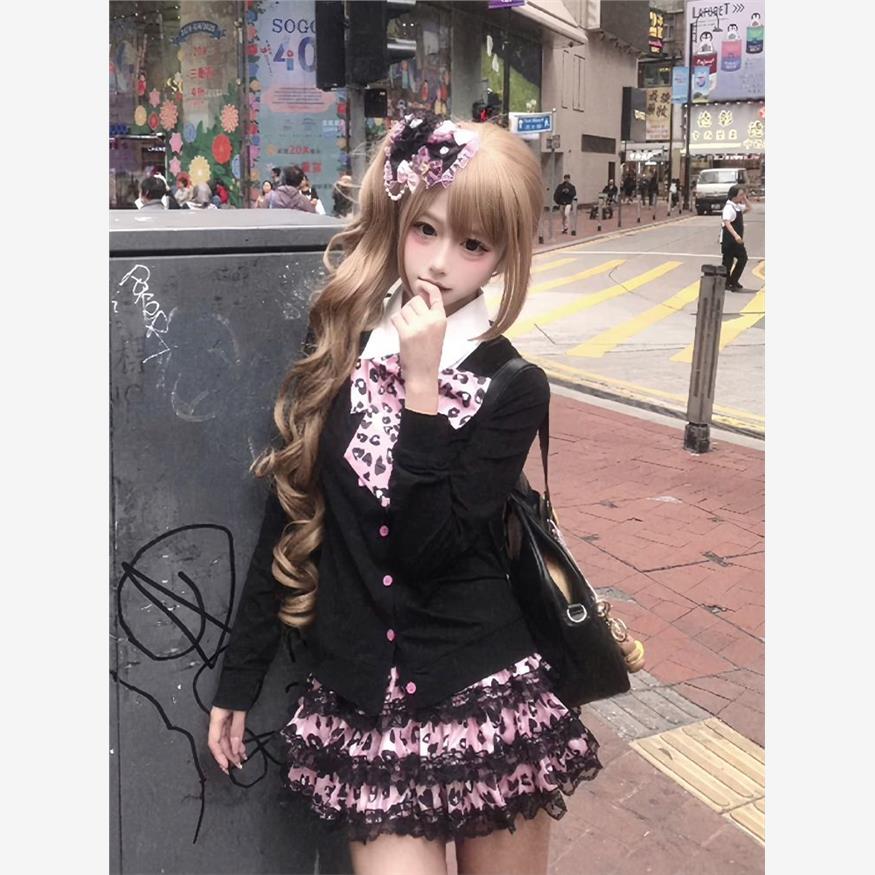 古早洋娃娃套装日系樱花JK制服