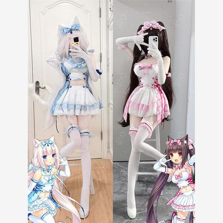 猫娘乐园cos服巧克力与香