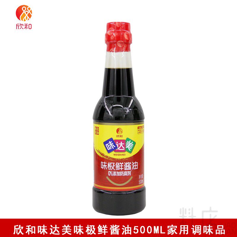 欣和味达美500ML特级生抽酱油