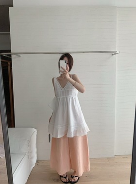 【ENJOYABLE】超薄度假风重工吊带背心  EN95240#  TXQ