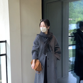 氛围感羊毛外套 配围巾帽子 含80羊毛 CHITI 5牦牛绒15天丝