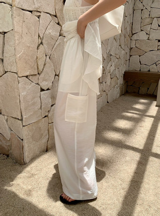 【ENJOYABLE】度假风超薄工装裤腿裤 有配套上衣休闲裤  EN95241#